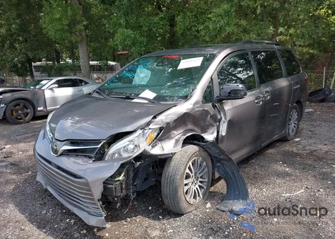 2020 Toyota Sienna Xle from USA, damaged, VIN 5TDYZ3DCXLS035158